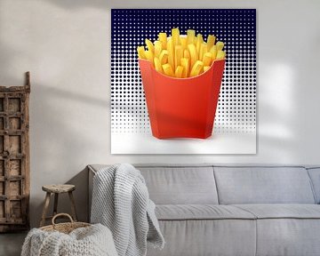 Pommes frites in einer Box von Harry Hadders