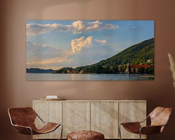 Panorama van de Tegernsee van Henk Meijer Photography