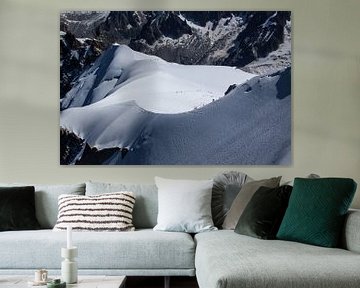 Mont Blanc beklimming van Roland Smanski