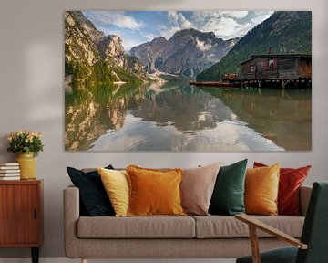 Lago di Braies van Menno Schaefer