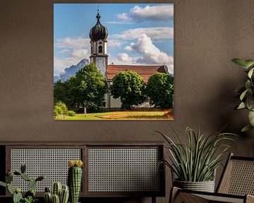 Church in Krün by ManfredFotos