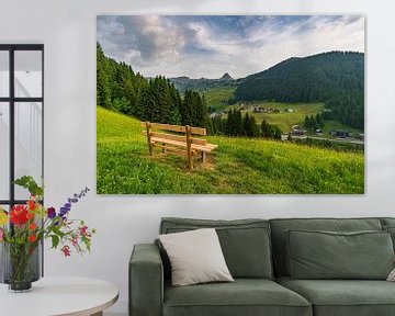 Uitzicht in Damüls Vorarlberg van MindScape Photography