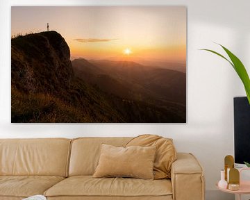 Coucher de soleil dans les montagnes sur MindScape Photography