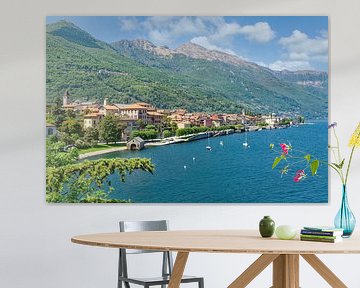 Cannobio aan het Lago Maggiore, Piemonte van Peter Eckert