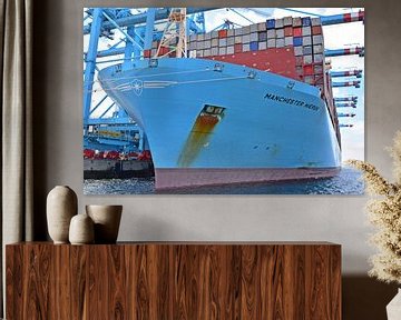 Containerschip Manchester Maersk van Piet Kooistra