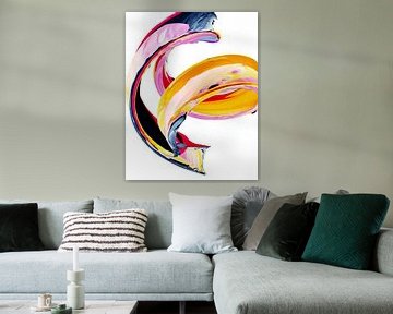 Abstract swirl 001 van Beeldmeester