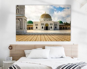 Mausoleum Habib Bourgouiba in Monastir Tunisia by Dieter Walther