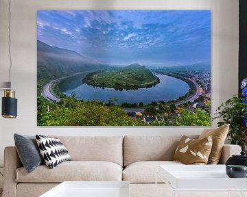 Moselle near Bremm by Sander Poppe