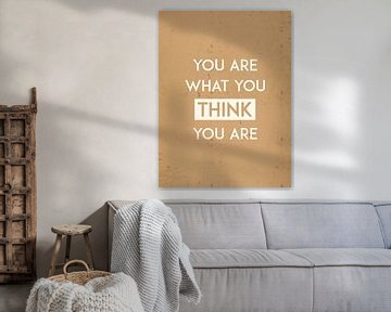 Think - Typografie van MDRN HOME