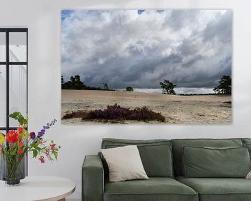 Threatening clouds above the Sahara, Ommen by Bernard van Zwol