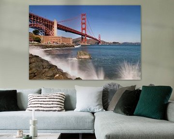 Golden Gate Bridge & Fort Point by Melanie Viola