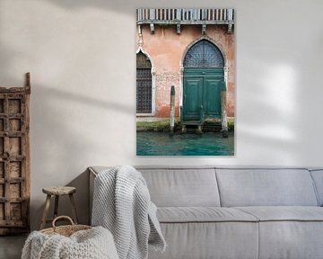 Palazzo avec porte verte à Venise sur SomethingEllis