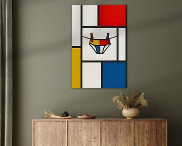 Abstracte Waslijn van GᎥรєlค Art Ŧ๏г Y๏ย