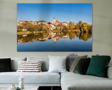 Blick auf die Stadt Ronneburg in Thüringen von Animaflora PicsStock