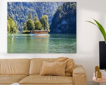 Blick auf den Königssee in den Berchtesgadener Alpen von Animaflora PicsStock