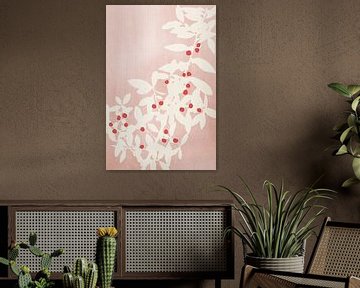 Abstract Botanical no. 1 Pink by Adriano Oliveira