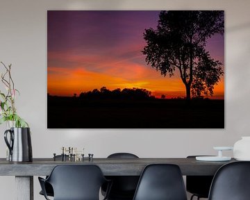 Sunset near Ten Post by FotoGraaGHanneke