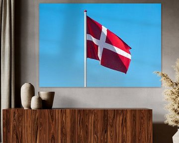 Danish flag by Bo Valentino