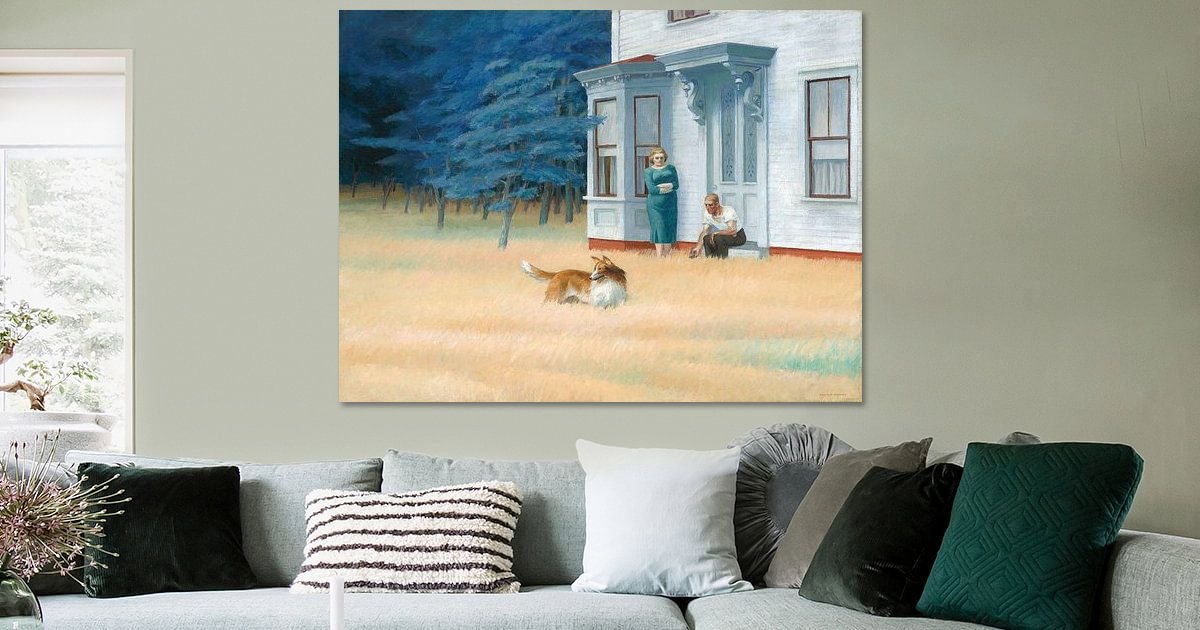 Klassieke Wall Art Edward Hopper Canvas Schilderijen Idealisme Foto Prints Gas Poster Home Decor Nordic Voor Woonkamer 35x50 cm Frameloze