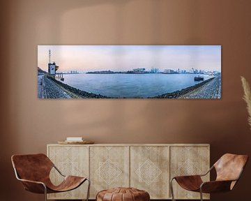 Panorama Rotterdam von Sander Poppe