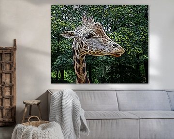 Giraffe von Jose Lok