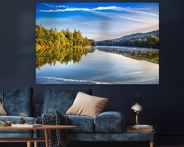 Dreiburgensee in Tittling, Bavarian Forest