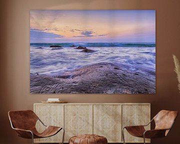 Sound of the sea - sunset at the polar circle by Rolf Schnepp