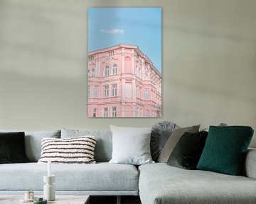 Pastel Roze Architectuur van Patrycja Polechonska