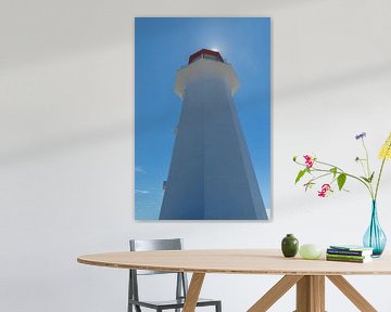 Lighthouse in the backlight by Hans-Heinrich Runge