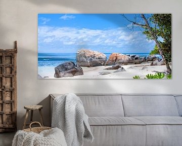 Seychelles Beach Rocks van Alex Hiemstra
