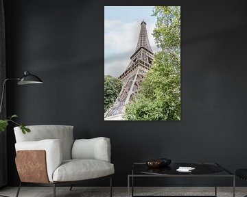 Der berühmte Eiffelturm, Paris - Reisefotografie  Vertaal von Dana Schoenmaker