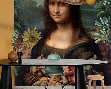 In de tuin van de Mona Lisa