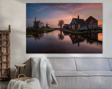 Die Zaanse Schans, Niederlande von Photo Wall Decoration