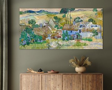 Boerderijen in de buurt van Auvers, Vincent van Gogh