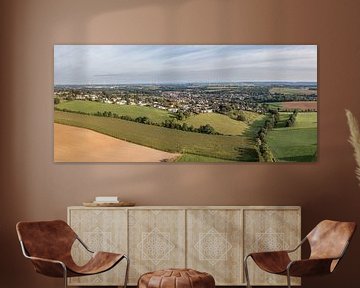 Aerial panorama of the Klingeleberg in Simpelveld by John Kreukniet