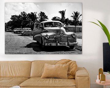 Cubaanse Pontiac MDR 287 (zwart wit)