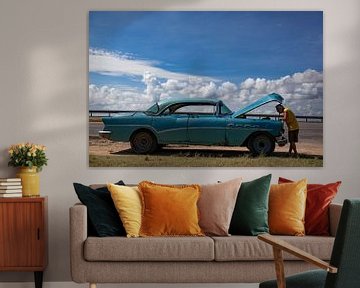 Panne de voiture à Cuba sur 2BHAPPY4EVER photography & art