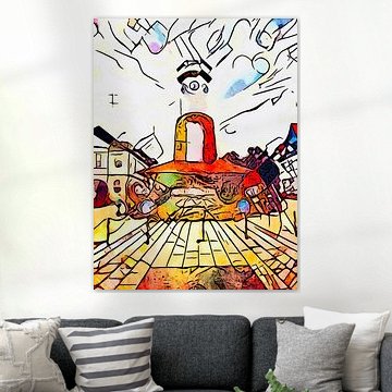 In the spa gardens, Bad Salzuflen by zam art