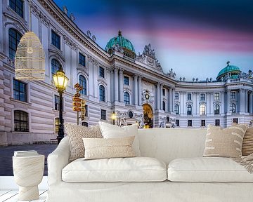 Hofburg in Vienna seen from Michaelerplatz (Michaeler square) by Rene Siebring