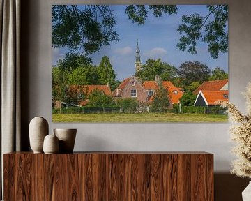 Veere, mooi stadje in Walcheren Zeeland