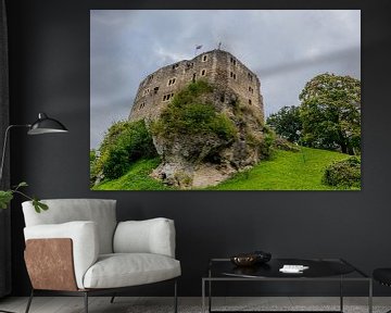 Wonderful castle ruin and park at the Rennsteig/Thuringian Forest by Oliver Hlavaty