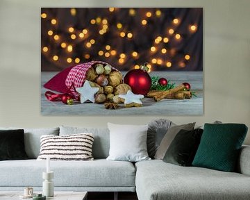 Christmas holiday season light background by Alex Winter