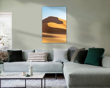 Slingerende zandduin: De hoge duinen van Oman