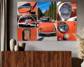 Collage Fiat 500 von Jolanda van Eek en Ron de Jong