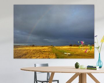 Wolken und Regenbogen von Norbert Sülzner