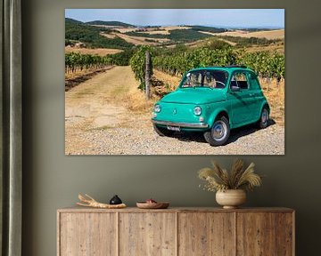 Fiat 500 in vineyard (3) by Jolanda van Eek en Ron de Jong