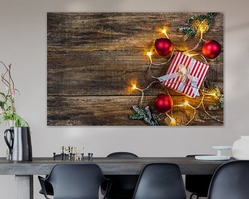 Kerstcadeau met feestelijke lichtdecoratie van Alex Winter