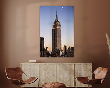 New York - Empire State Building van Walljar