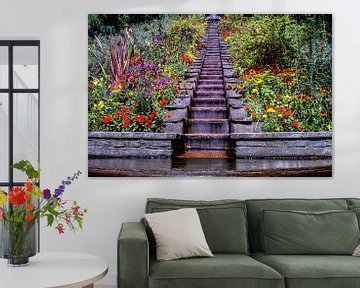 Bodensee : Wassertreppe von Photoart-Naegele