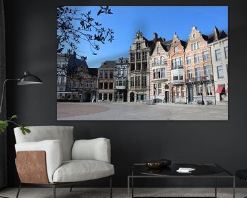 Historisch Grote Markt, Dendermonde, België van Imladris Images